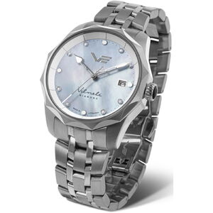 125A755-B Vostok Europe Vilnelé Solar Diamond női analóg karóra