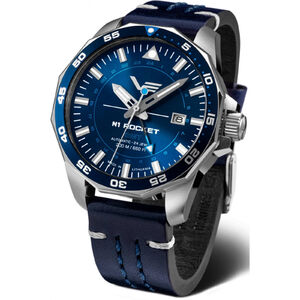 225A712-L Vostok Europe N1 Rocket GMT automata f&eacute;rfi anal&oacute;g kar&oacute;ra