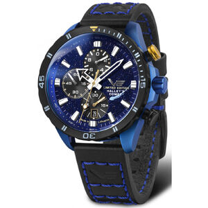 320E694-L Vostok Europe Almaz Halley's Comet Limited Edition f&eacute;rfi anal&oacute;g kar&oacute;ra