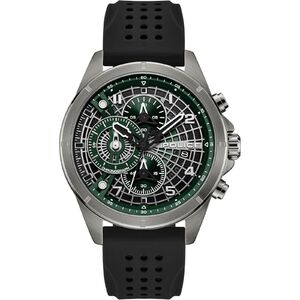 Police Cipher Chronograph PEWGO0000101 f&eacute;rfi kar&oacute;ra szilikon sz&iacute;jjal