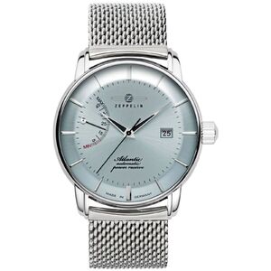 8462M-6 Zeppelin Atlantic Ice Blue Automatic Power Reserve automata f&eacute;rfi anal&oacute;g kar&oacute;ra