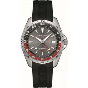 C047.452.17.081.01 Certina DS-X GMT f&eacute;rfi anal&oacute;g kar&oacute;ra