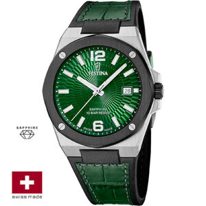 F22001/3 Festina Swiss Made f&eacute;rfi anal&oacute;g kar&oacute;ra